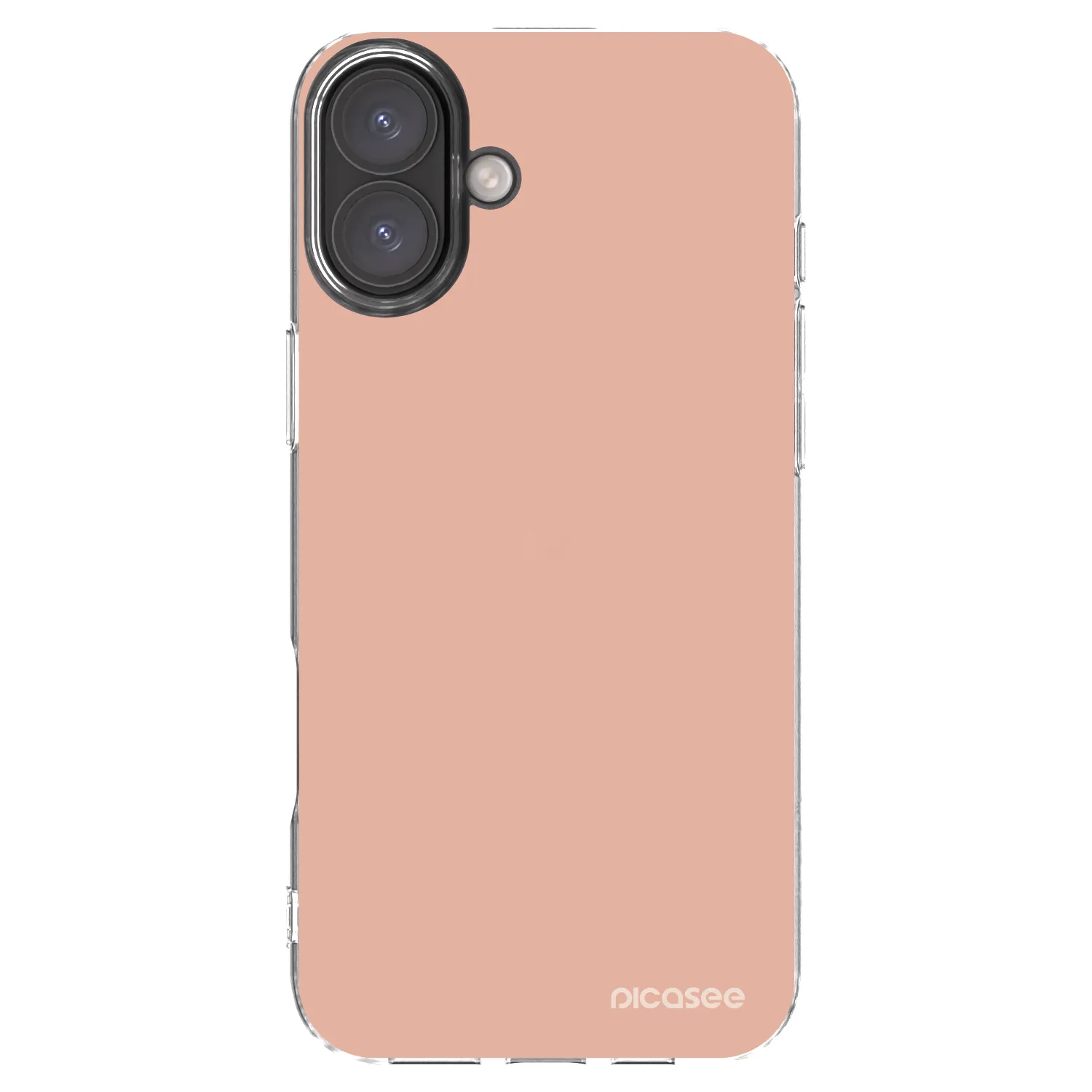 Picasee silikónový prehľadný obal pre Apple iPhone 16 Plus - Lullaby