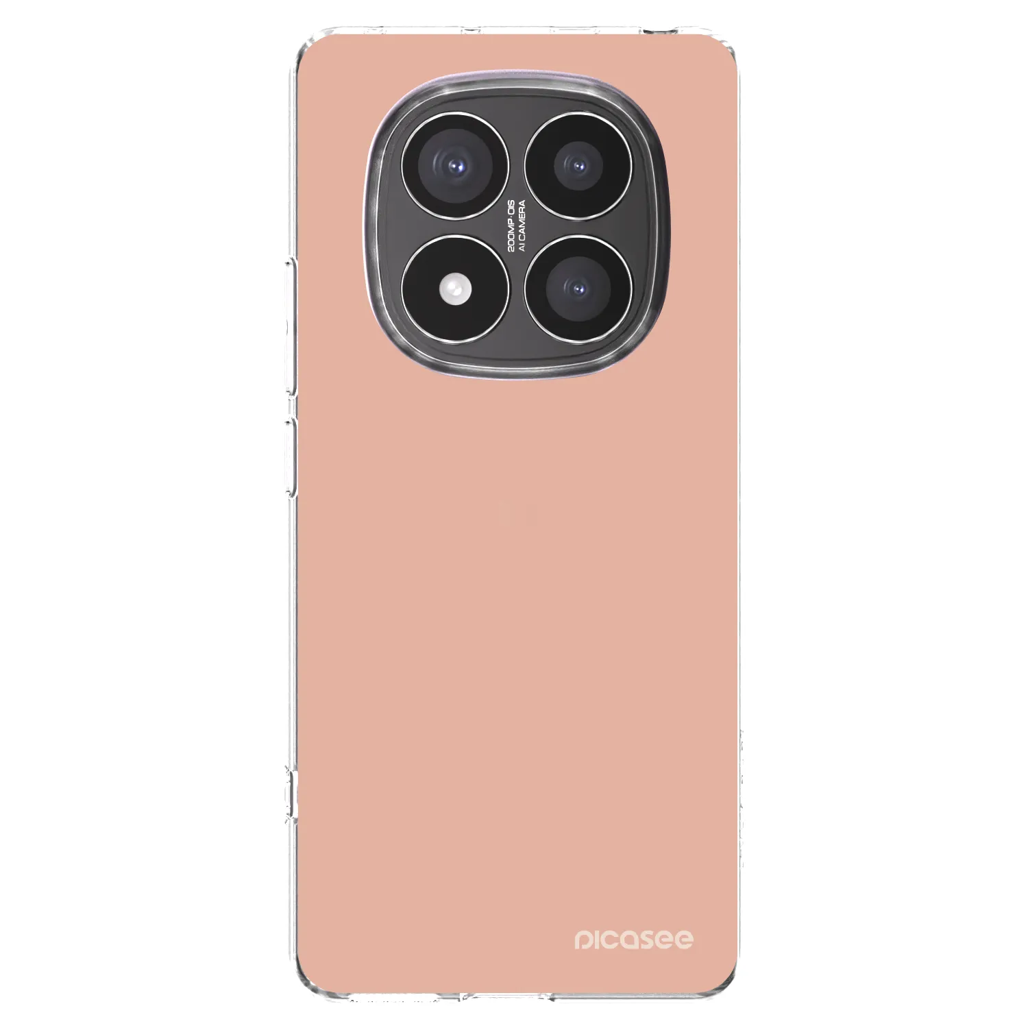 Picasee silikónový prehľadný obal pre Xiaomi Redmi Note 14 Pro+ 5G - Lullaby