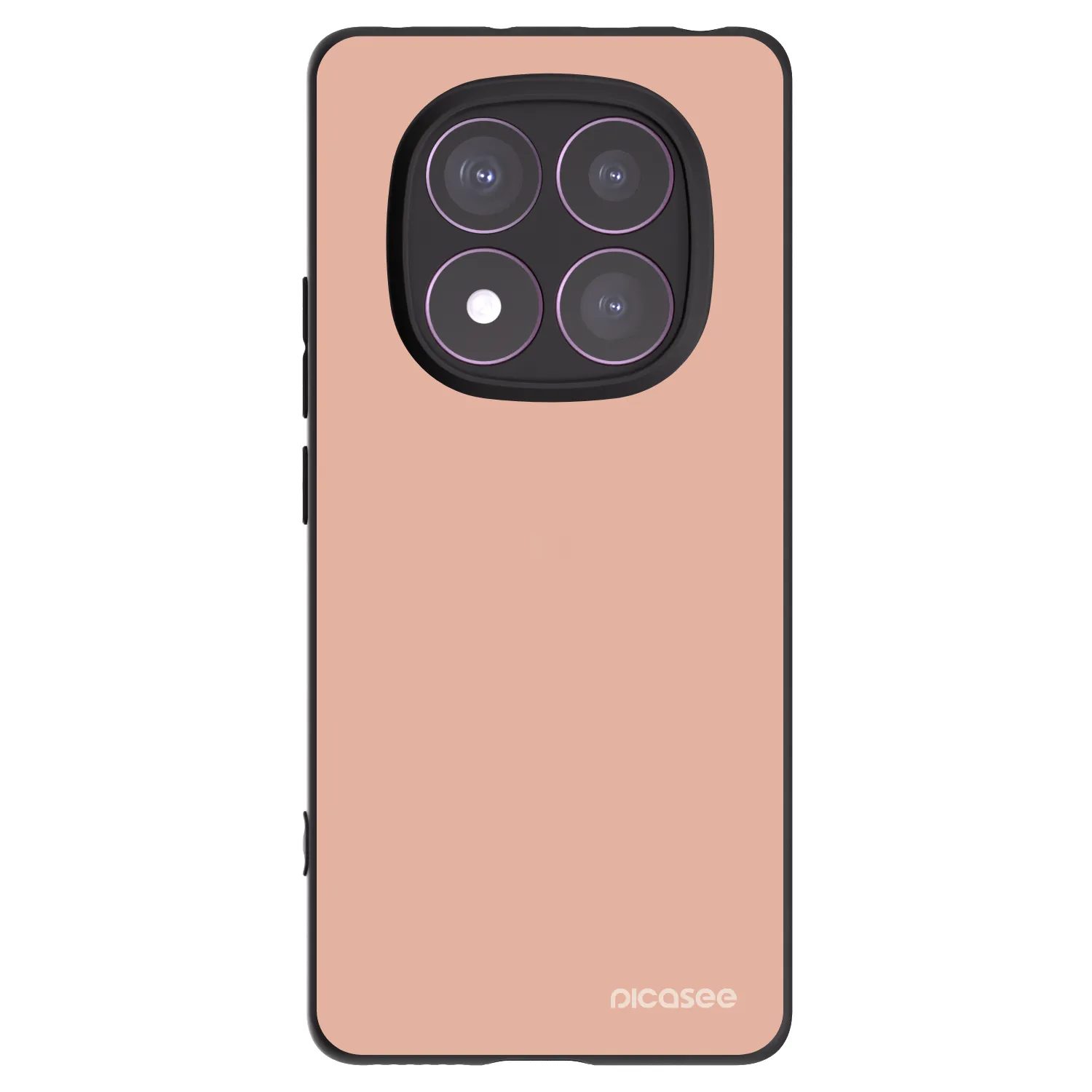 Silikónový čierny obal pre Xiaomi Redmi Note 14 Pro 4G - Lullaby