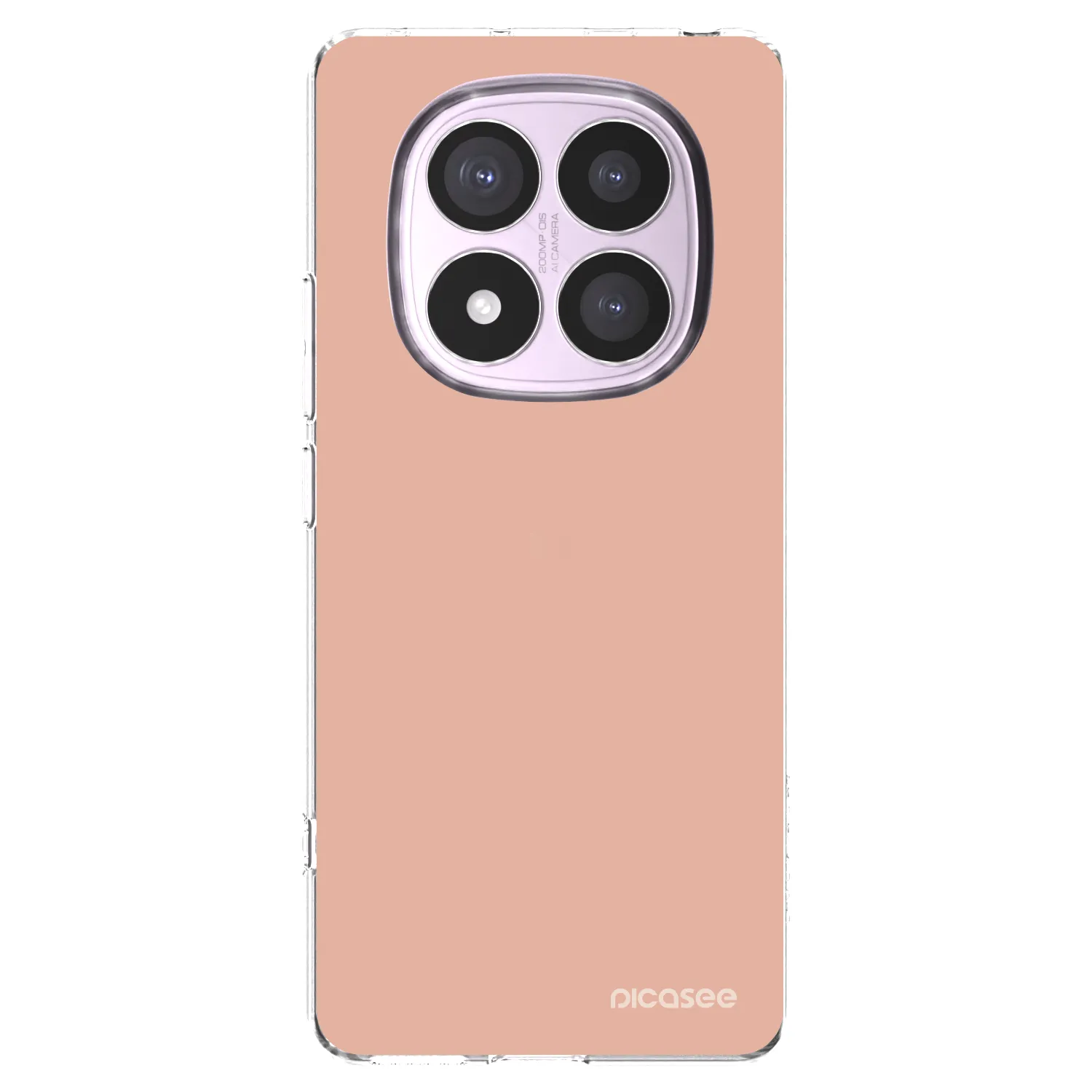Silikónový prehľadný obal pre Xiaomi Redmi Note 14 Pro 4G - Lullaby