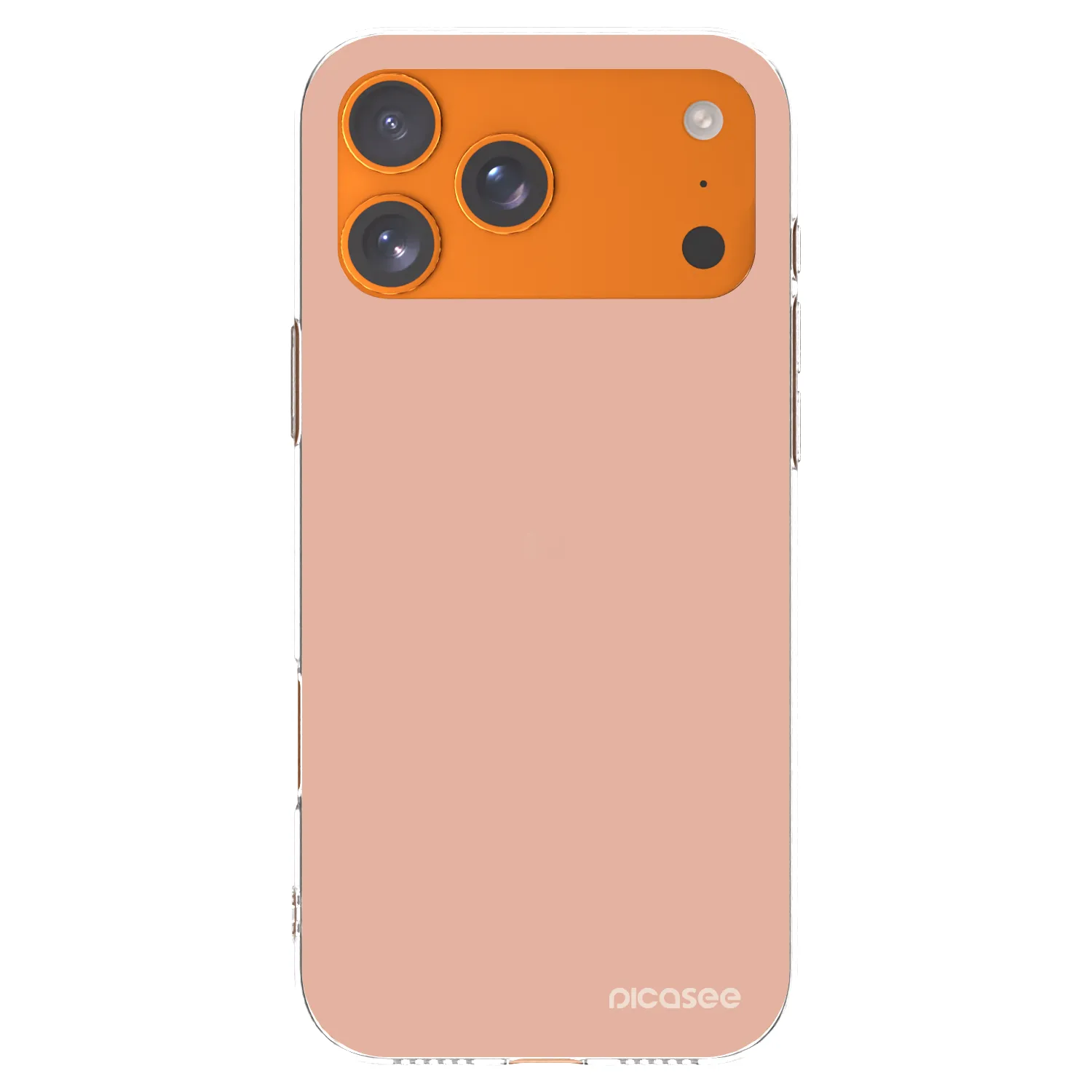 Picasee silikónový prehľadný obal pre Apple iPhone 17 Pro Max - Lullaby