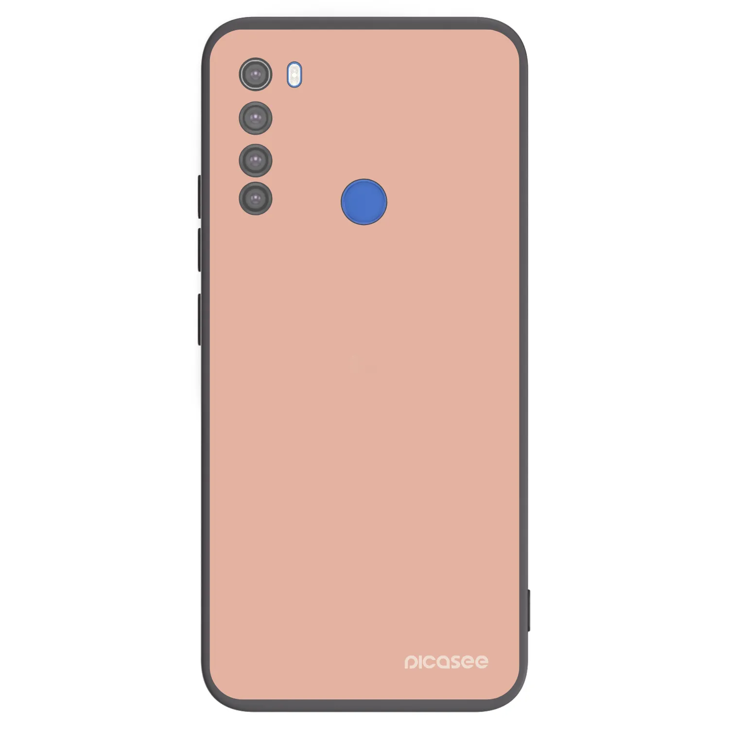 Picasee silikónový čierny obal pre Xiaomi Redmi Note 8T - Lullaby