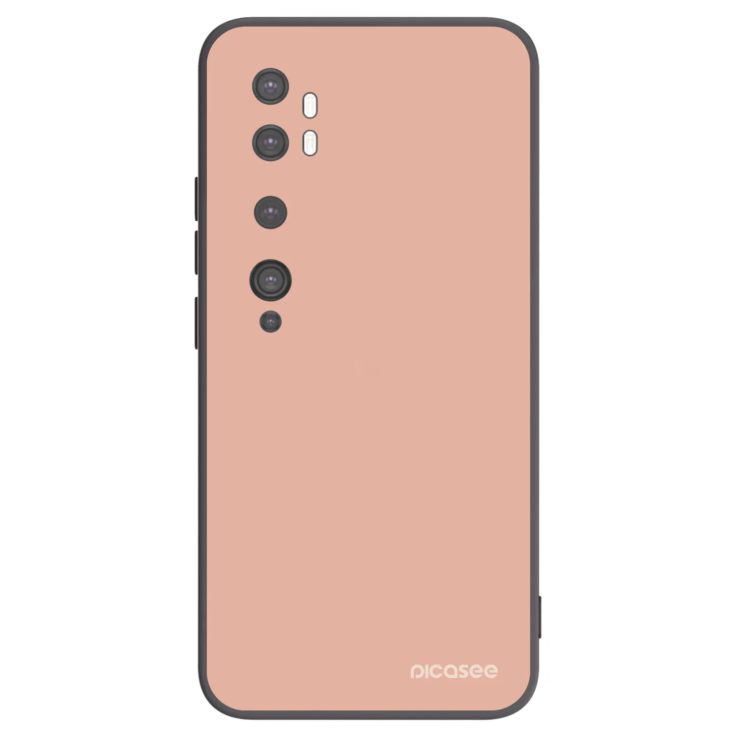 Picasee silikónový čierny obal pre Xiaomi Mi Note 10 (Pro) - Lullaby