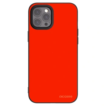 Picasee silikónový čierny obal pre Apple iPhone 12 Pro Max - Maranello Red