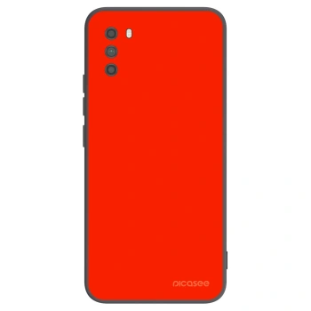 Picasee silikónový čierny obal pre Xiaomi Poco M3 - Maranello Red