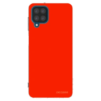 Picasee silikónový prehľadný obal pre Samsung Galaxy A12 A125F - Maranello Red
