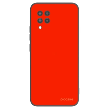 Picasee silikónový čierny obal pre Samsung Galaxy A42 A426B - Maranello Red