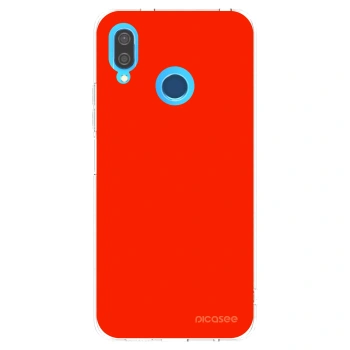 Picasee silikónový prehľadný obal pre Huawei P20 Lite - Maranello Red
