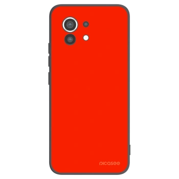 Picasee silikónový čierny obal pre Xiaomi Mi 11 - Maranello Red