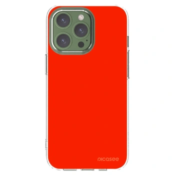 Picasee silikónový prehľadný obal pre Apple iPhone 13 Pro - Maranello Red