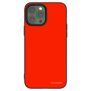 Picasee silikónový čierny obal pre Apple iPhone 13 Pro Max - Maranello Red