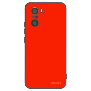 Picasee silikónový čierny obal pre Xiaomi Poco F3 - Maranello Red
