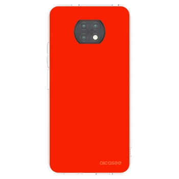 Picasee silikónový prehľadný obal pre Xiaomi Redmi Note 9T - Maranello Red