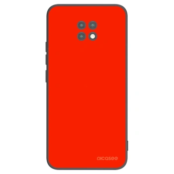 Picasee silikónový čierny obal pre Xiaomi Redmi Note 9T - Maranello Red