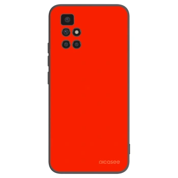Picasee silikónový čierny obal pre Xiaomi Redmi 10 - Maranello Red