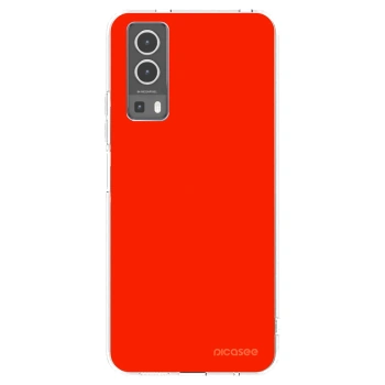 Picasee silikónový prehľadný obal pre Vivo Y72 5G - Maranello Red