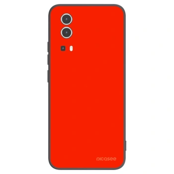 Picasee silikónový čierny obal pre Vivo Y72 5G - Maranello Red
