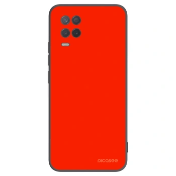 Picasee silikónový čierny obal pre Realme 8 5G - Maranello Red