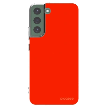 Picasee silikónový prehľadný obal pre Samsung Galaxy S22+ 5G - Maranello Red