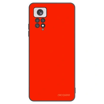 Picasee silikónový čierny obal pre Xiaomi Redmi Note 11 - Maranello Red