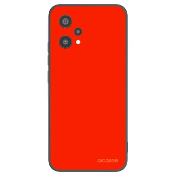 Picasee silikónový čierny obal pre Realme 9 Pro 5G - Maranello Red