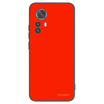 Picasee silikónový čierny obal pre Xiaomi 12 Pro - Maranello Red