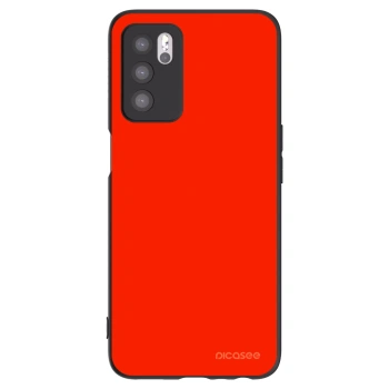 Picasee silikónový čierny obal pre OPPO A16s - Maranello Red