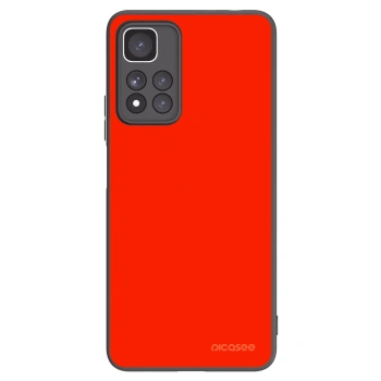 Picasee silikónový čierny obal pre Xiaomi Redmi Note 11 Pro+ 5G - Maranello Red