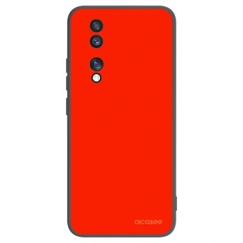 Picasee silikónový čierny obal pre Honor 70 - Maranello Red