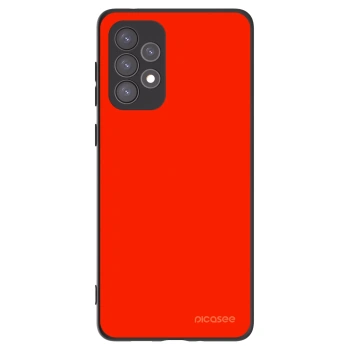 Picasee silikónový čierny obal pre Samsung Galaxy A73 5G - Maranello Red