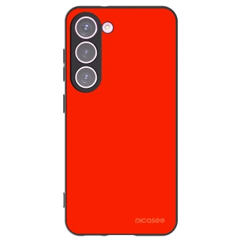 Picasee silikónový čierny obal pre Samsung Galaxy S23 5G - Maranello Red