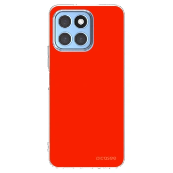 Picasee silikónový prehľadný obal pre Honor X6 - Maranello Red
