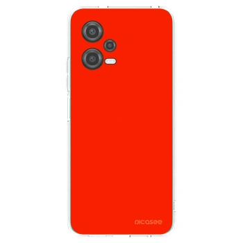 Picasee silikónový prehľadný obal pre Xiaomi Poco X5 - Maranello Red