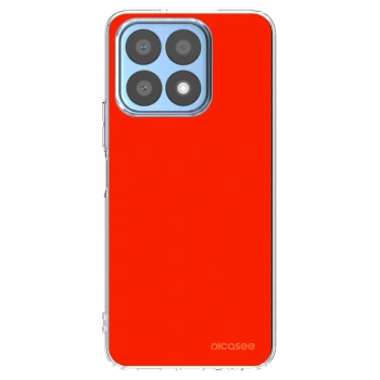 Picasee silikónový prehľadný obal pre Honor X8a - Maranello Red