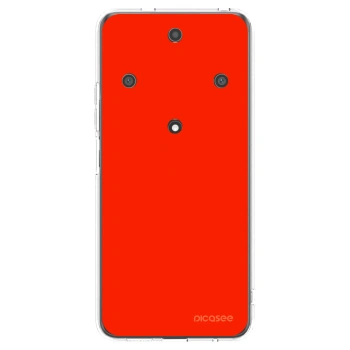 Picasee silikónový prehľadný obal pre Honor Magic5 Lite 5G - Maranello Red