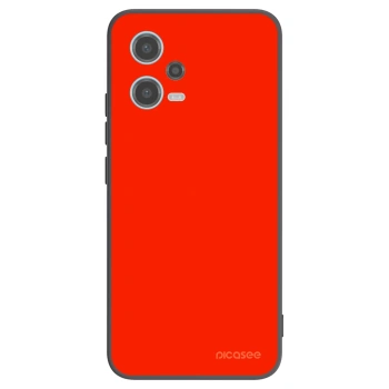 Picasee silikónový čierny obal pre Xiaomi Redmi Note 12 5G - Maranello Red