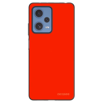 Picasee silikónový čierny obal pre Xiaomi Redmi Note 12 Pro 5G - Maranello Red