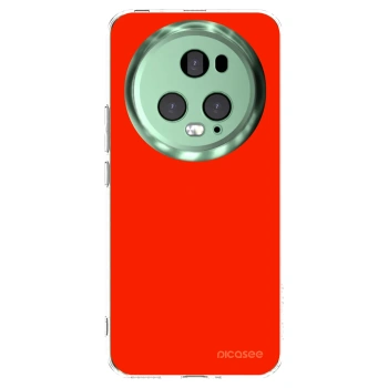 Picasee silikónový prehľadný obal pre Honor Magic5 Pro - Maranello Red