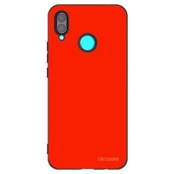 Picasee silikónový čierny obal pre Huawei Nova 3 - Maranello Red