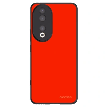 Picasee silikónový čierny obal pre Honor 90 5G - Maranello Red