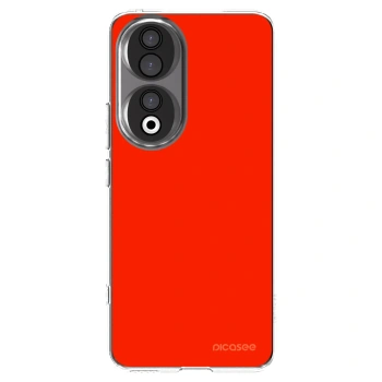 Picasee silikónový prehľadný obal pre Honor 90 5G - Maranello Red