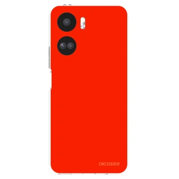 Picasee silikónový prehľadný obal pre Honor 90 Lite 5G - Maranello Red