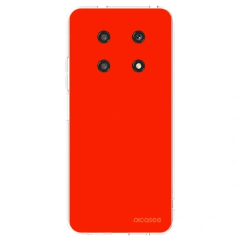 Picasee silikónový prehľadný obal pre Honor Magic4 Lite 5G - Maranello Red