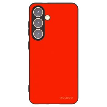 Picasee silikónový čierny obal pre Samsung Galaxy S24 S921B 5G - Maranello Red