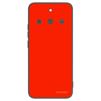 Picasee silikónový čierny obal pre Realme 11 Pro+ - Maranello Red