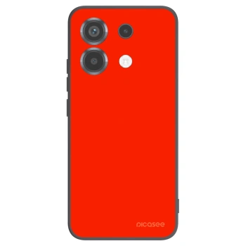 Picasee silikónový čierny obal pre Xiaomi Poco X6 - Maranello Red