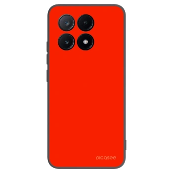 Picasee silikónový čierny obal pre Xiaomi Poco X6 Pro - Maranello Red