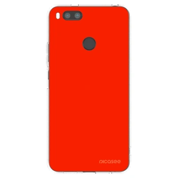 Picasee silikónový prehľadný obal pre Xiaomi Redmi Note 11S 5G - Maranello Red