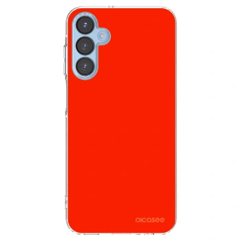 Picasee silikónový prehľadný obal pre Samsung Galaxy A15 A156B 5G - Maranello Red