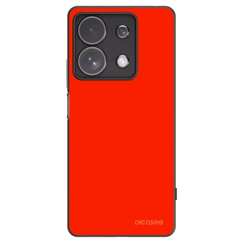 Picasee silikónový čierny obal pre Xiaomi Redmi Note 13 Pro 4G - Maranello Red